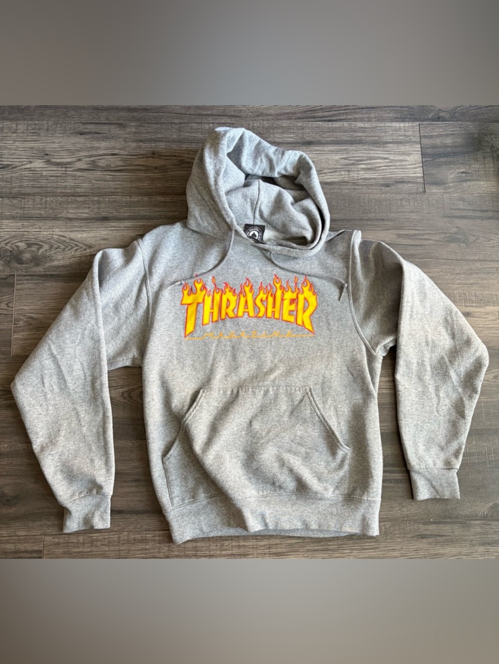Thrasher Grey Hoodie